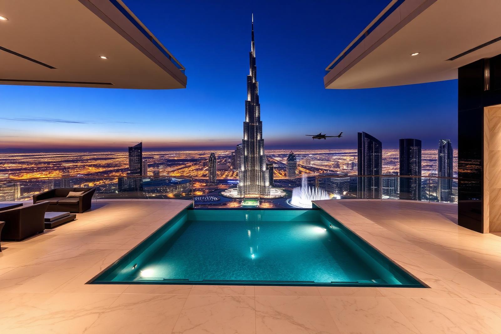 Downtown sky penthouse