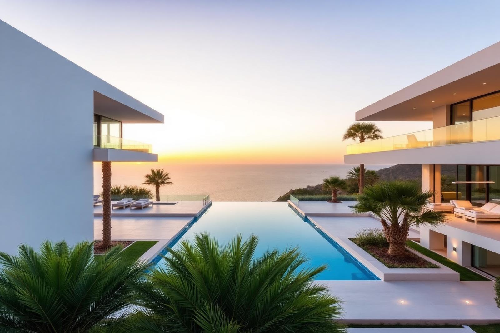 Sea-view contemporary villa